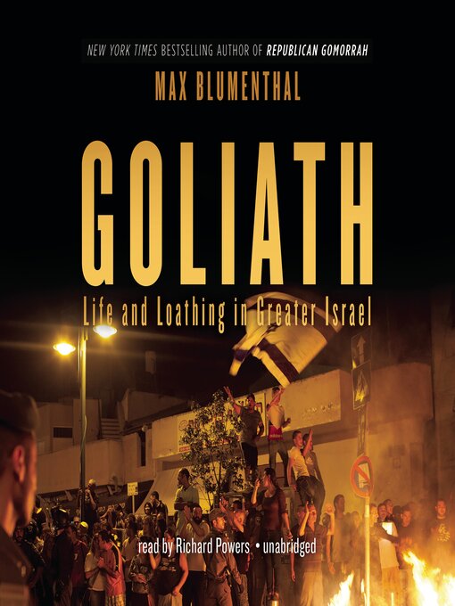 Title details for Goliath by Max Blumenthal - Wait list